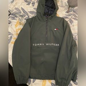 Tommy Hilfigre quarter zip rain jacket